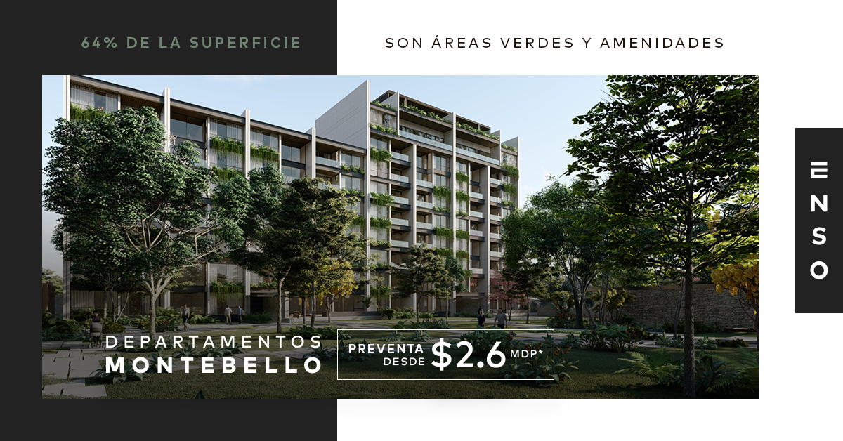 64% de la superficie de Enso son áreas verdes y amenidades