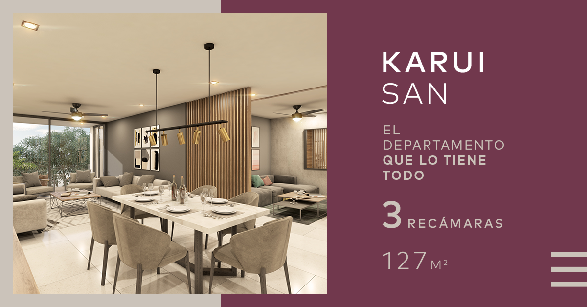 Karui San: Departamento de lujo con 3 recámaras