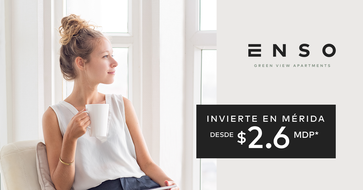 Beneficios de invertir y vivir en un departamento en Mérida